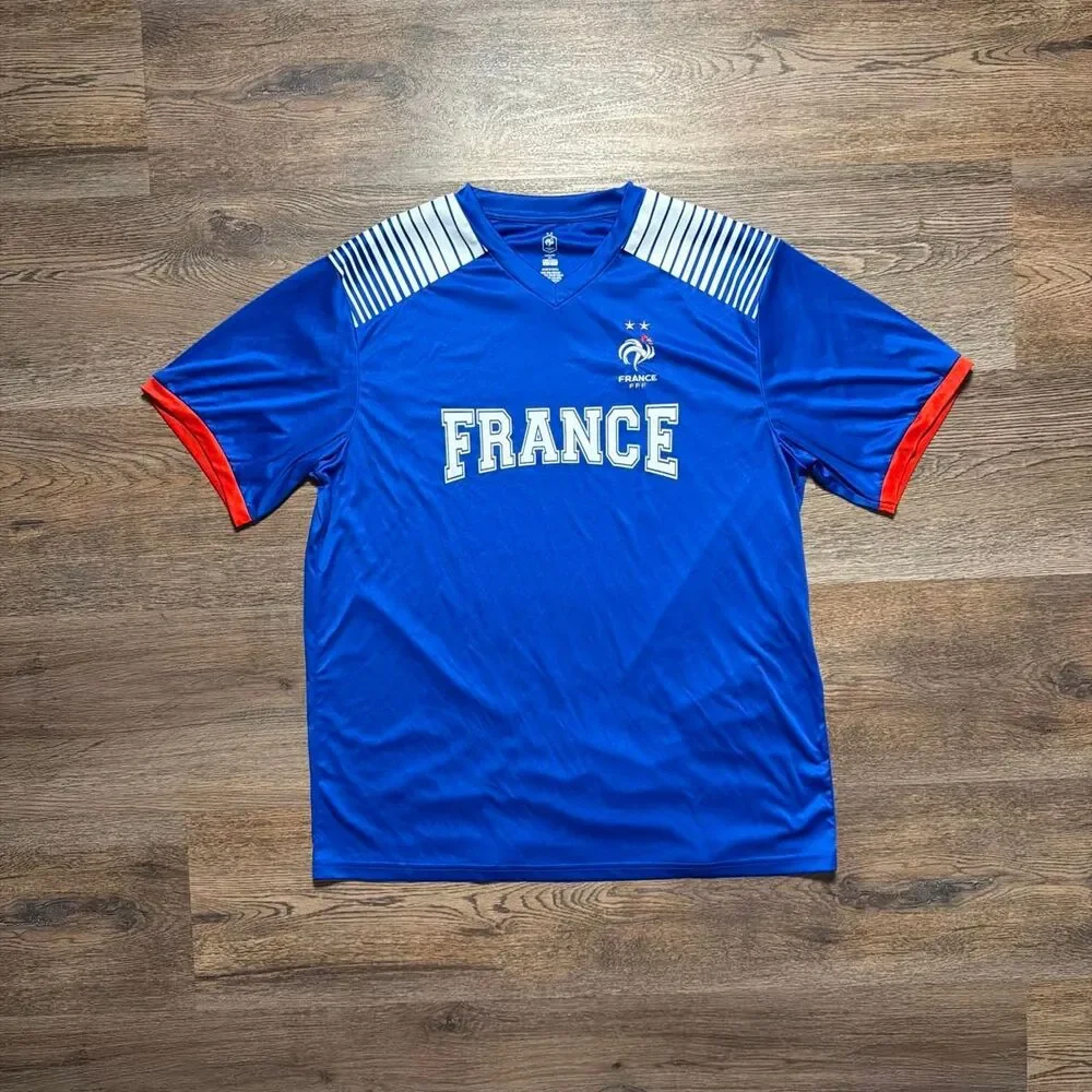 France 2014 World Cup Soccer Jersey Size Men’s XL